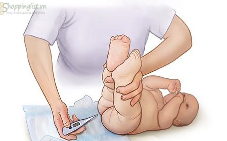 Đo nhiệt độ tại trực tràng