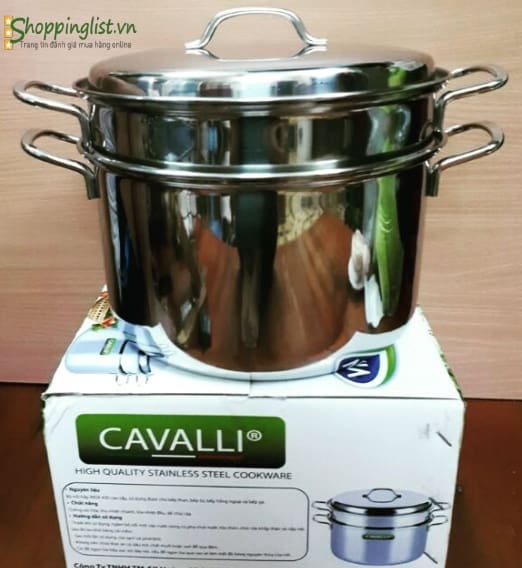 Noi hap cach thuy 6 Nồi hấp thủy nhiệt Cavalli