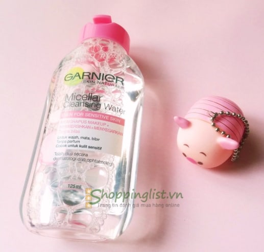 Nuoc tay trang 3 Garnier Micellar Cleansing Water For Sensitive Skin