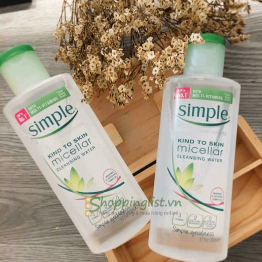 Nuoc tay trang 5 Simple Micellar Cleansing Water