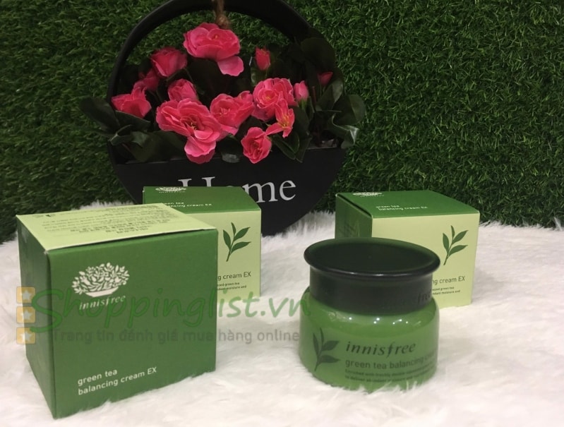 TOP 5 KEM DUONG DA AN TOAN CHO BA BAU5 Kem dưỡng da Innisfree