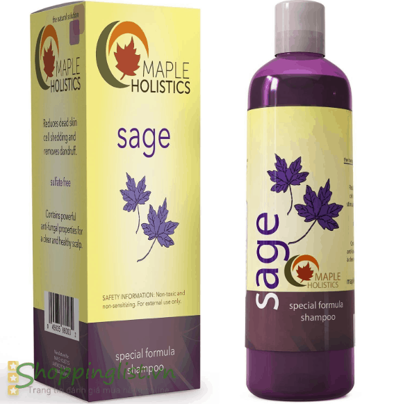 Top 10 dau goi tri gau tot nhat 10 Dầu gội trị gàu thảo dược Maple Holistics Sage
