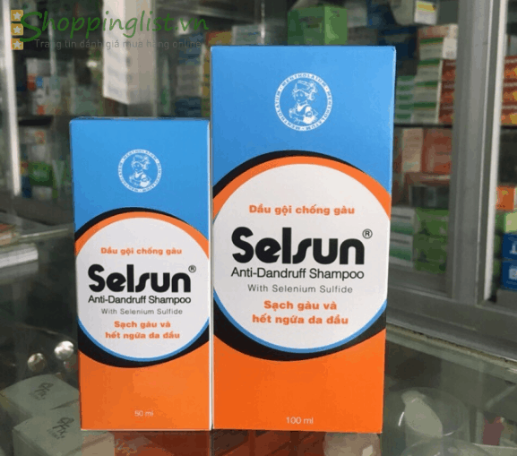 Top 10 dau goi tri gau tot nhat 7 Dầu Gội Trị Gàu Selsun