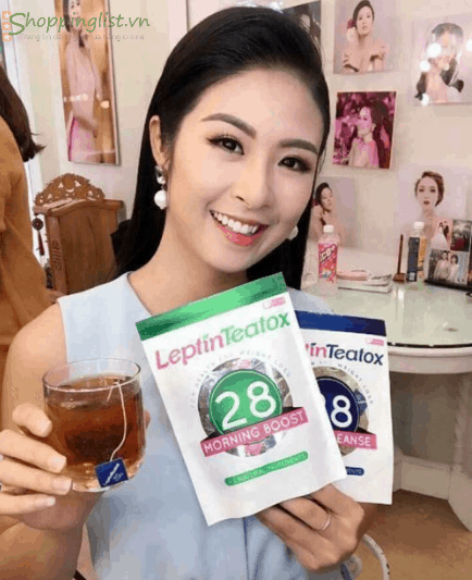 Top 10 tra giam can an toan va hieu qua 10 Trà Leptin Teatox