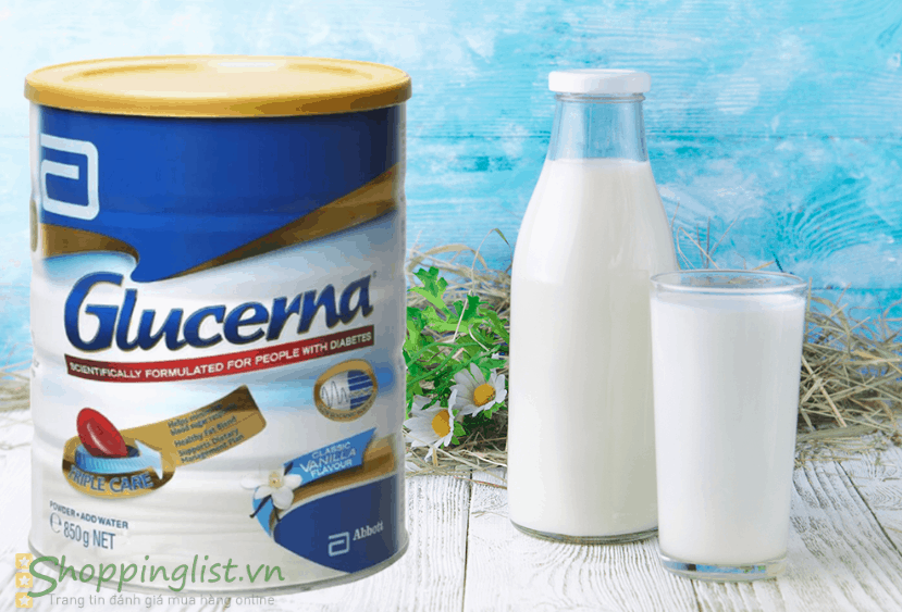Top 7 sua cho nguoi bi tieu duong tot nhat hien nay 1 Sữa bột Abbott Glucerna Úc