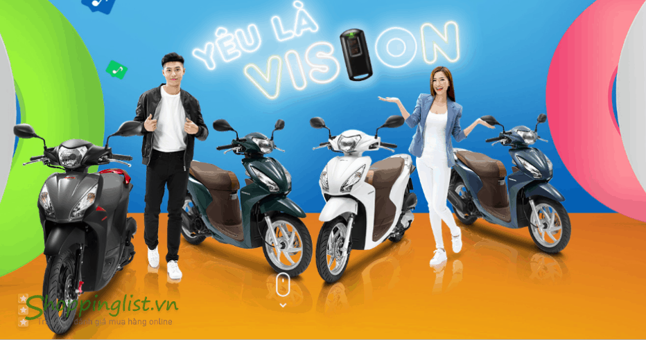 Xe tay ga nu duoi 30 trieu 3 Honda Vision 2019