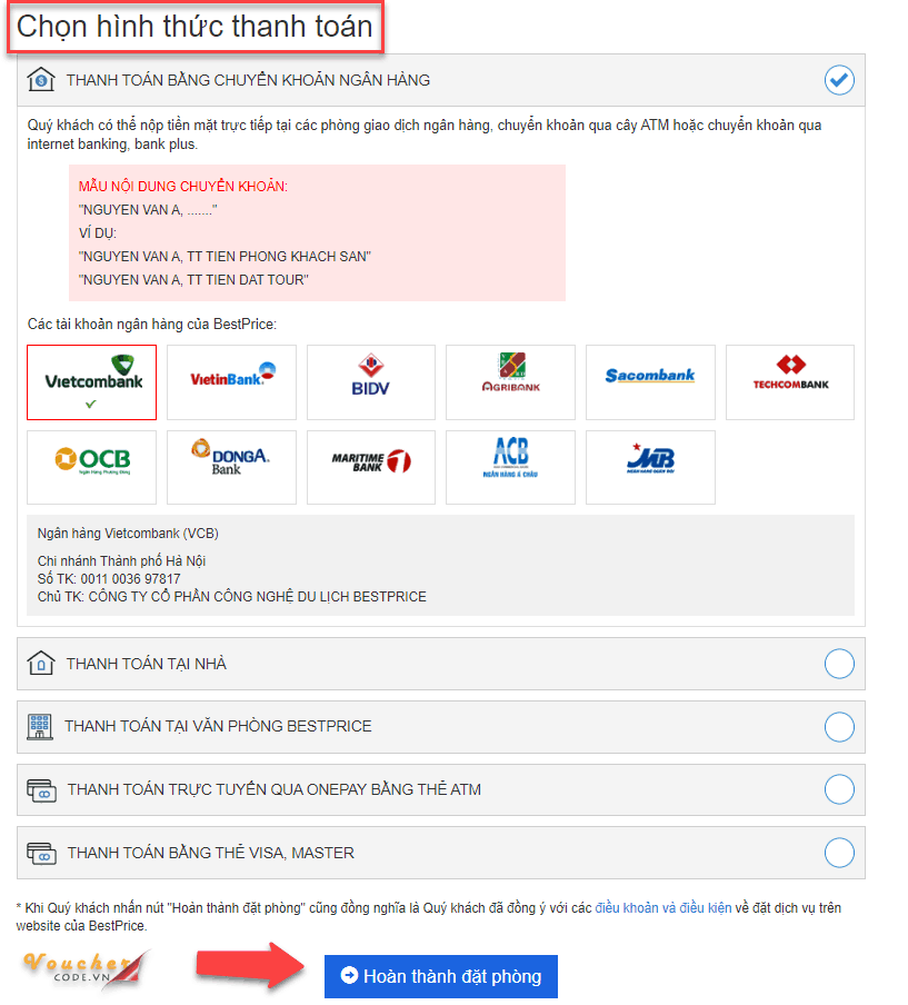 2. Huong dan dat phong tren bestprice 5 Hướng dẫn đặt phòng khách sạn trên Bestprice