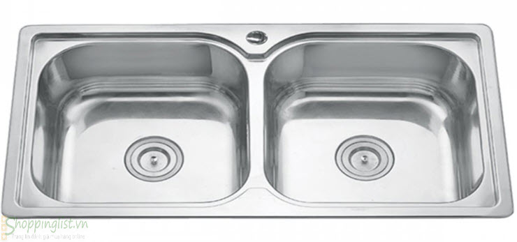 Chau rua inox loai nao tot 4 Chậu rửa chén inox Erowin 10046