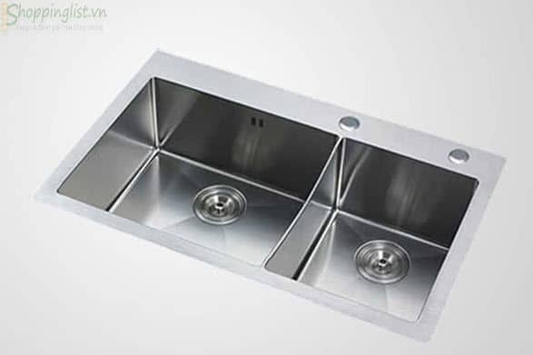 Chau rua inox loai nao tot 7 Chậu rửa Inox Sơn Hà cao cấp 1H447S