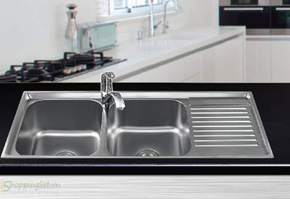 Chau rua inox loai nao tot 9 Chậu rửa Teka Stylo 1B