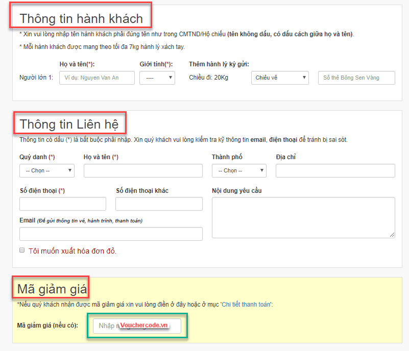 Huong dan dat ve may bay tren bestprice 3 Hướng dẫn đặt vé máy bay trên Bestprice