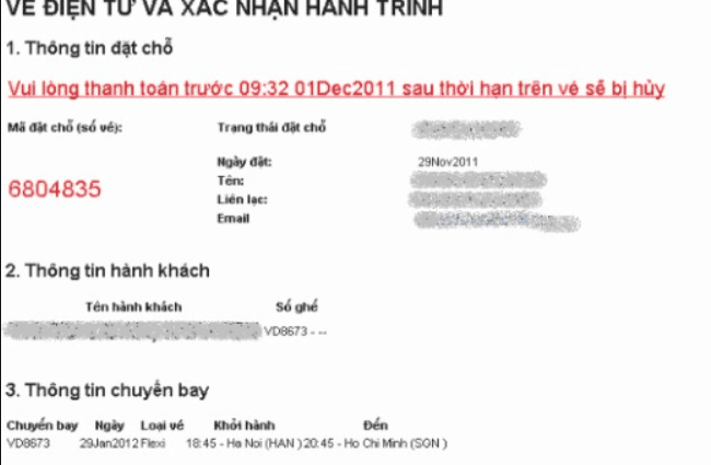 Huong dan dat ve may bay tren bestprice 7 Hướng dẫn đặt vé máy bay trên Bestprice