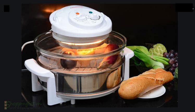 Lo nuong nao tot 2 Lò nướng thủy tinh
