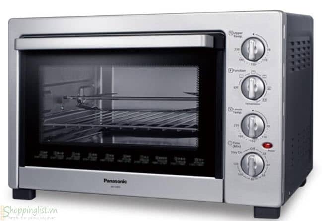Lo nuong nao tot 9 Lò nướng Panasonic NB-H3800SRA 38 lít