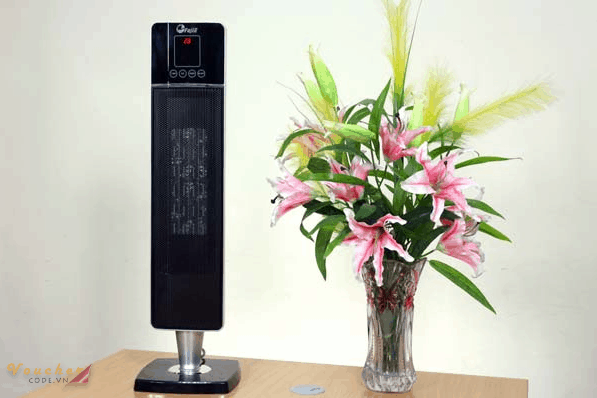 quat suoi loai nao tot 11 Quạt sưởi Ceramic để sàn FujiE CH-2000