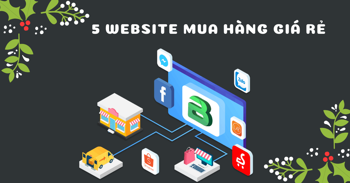 Top 5 website bán hàng giá rẻ, nhiều khuyến mãi nhất hiện nay