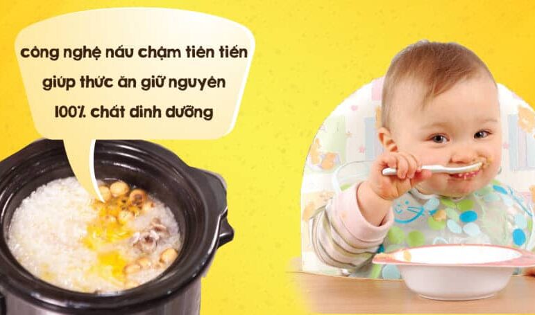 Có nên mua nồi nấu cháo chậm cho bé?