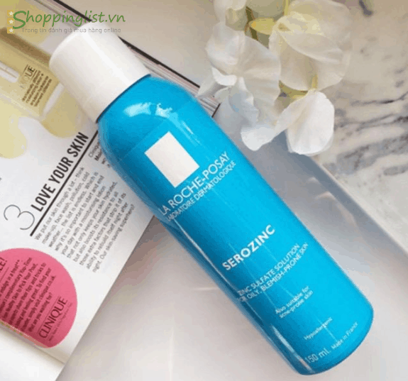 Top-5-xit-khoang-cap-am-cho-da-tot-nhat-Xit-khoang- La Roche-Posay Serozinc