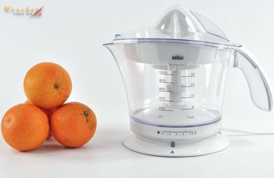 May vat cam loai nao tot 13 Máy vắt cam Braun CJ3000
