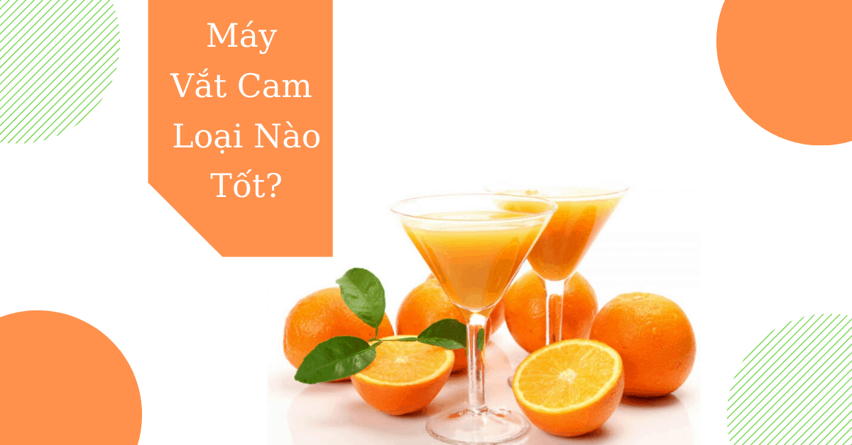 Máy vắt cam loại nào tốt, đảm bảo vắt kiệt nước tới 99%
