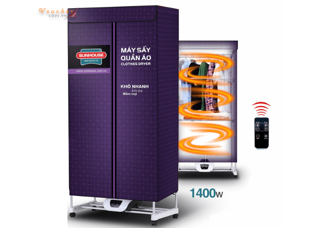 Tủ sấy quần áo Sunhouse
