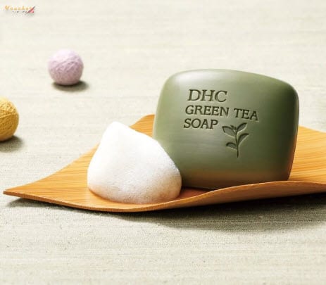 Xà phòng rửa mặt trà xanh DHC