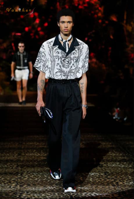 Thời trang nam xuân hè 2020: Quần ống rộng.