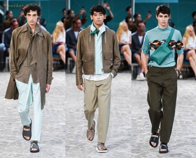 Xu hướng thời trang nam 2020: Chất liệu da mềm.