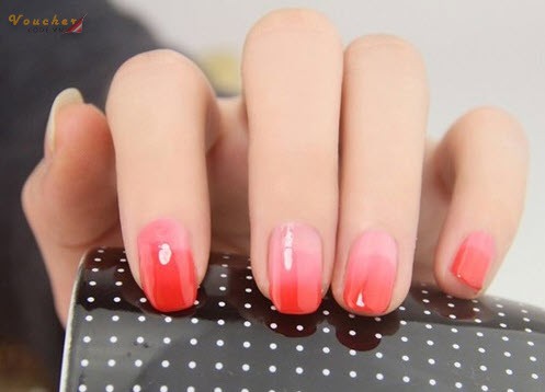 Nail màu hồng