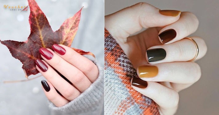 Nail nhiều màu phá cách