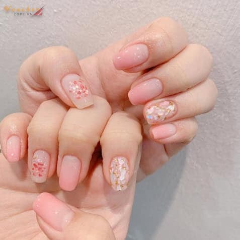  Mẫu nail gel thạch anh