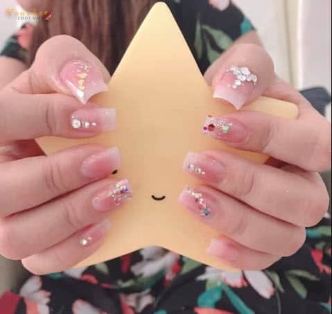  Mẫu nail gel thạch anh