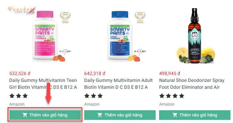 Hướng dẫn đặt hàng trên Usexpress