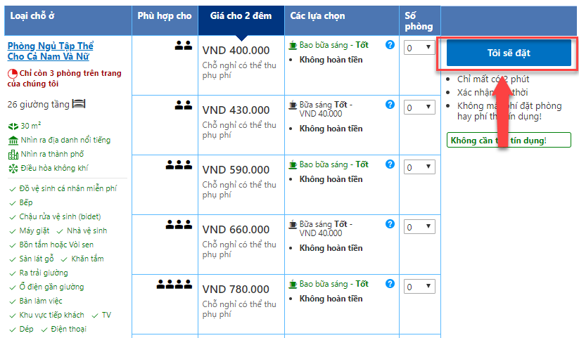 cach dat phong tren booking 3 Cach Dat Phong Tren Booking 3