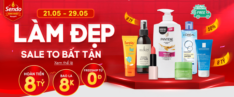 sendo sieu sale sinh nhat 2 Sendo Sieu Sale Sinh Nhat 2