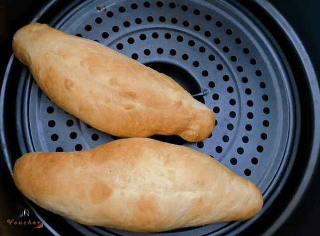 Cách làm bánh mì bằng nồi chiên không dầu