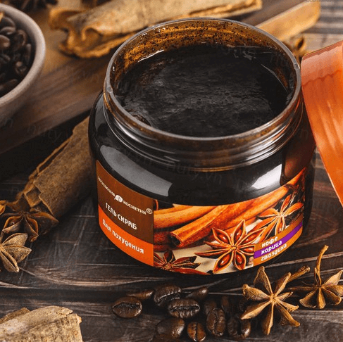 Tẩy da chết body Quế Hồi & Cafe