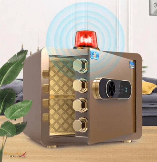 mua ket sat mini 8 Két sắt mini vân tay Tiger
