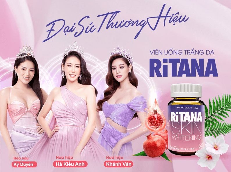 Viên uống trắng da Ritana
