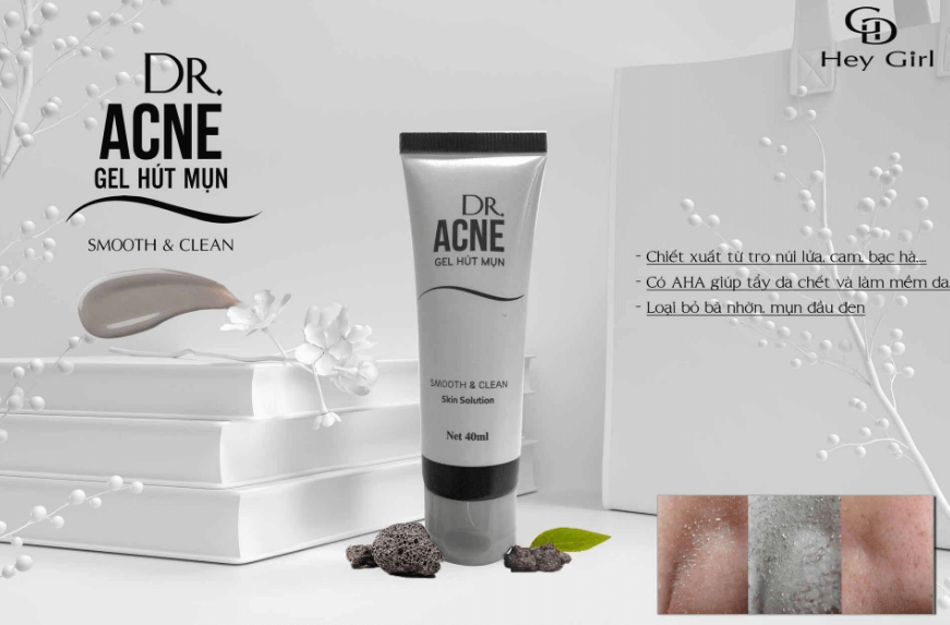 gel lot mun sieu dinh 7 Gel lột mụn Dr Acne