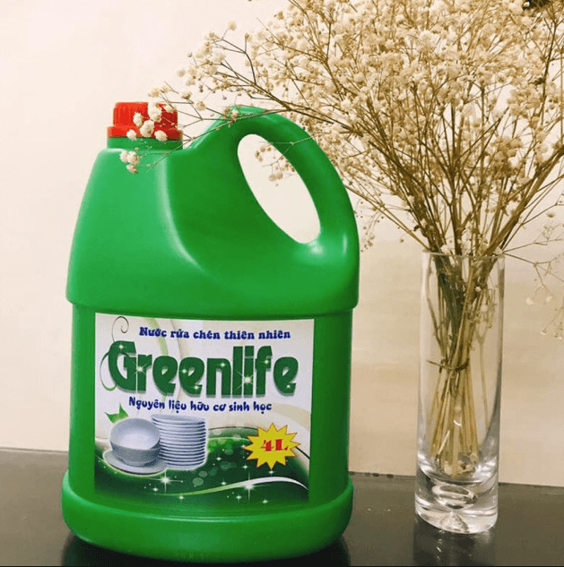Nước rửa chén hữu cơ Greenlife