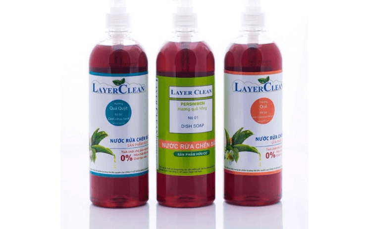 Nước rửa chén Organic Layer Clean