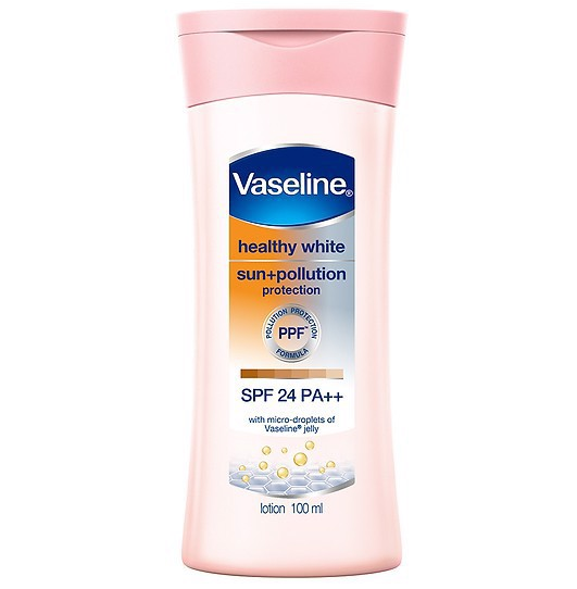 review sua duong the vaseline 11 1 sữa dưỡng thể Vaseline Sun + Pollution Protection