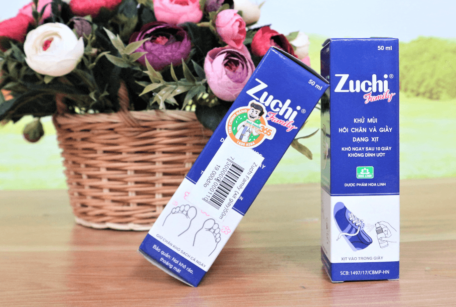 thuoc tri hoi chan tot nhat 5 Xịt khử mùi hôi chân và giày ZuChi Family