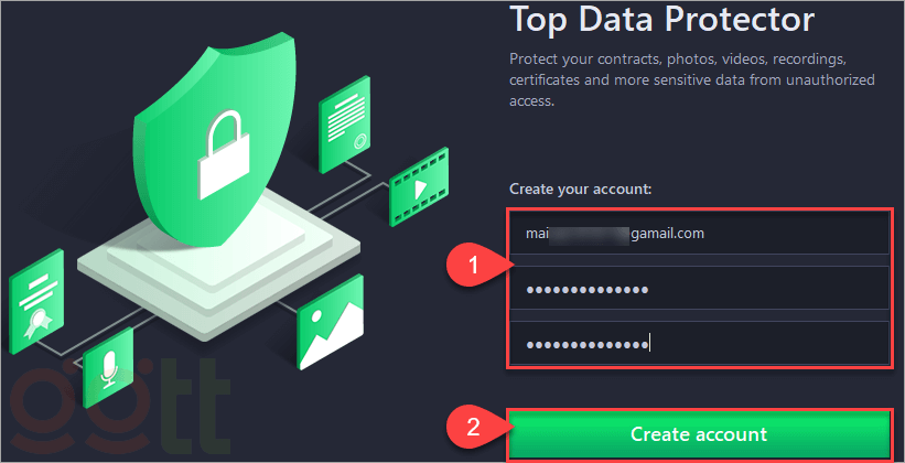 Top Data Protector Pro phan nhap email Top Data Protector Pro phan nhap email