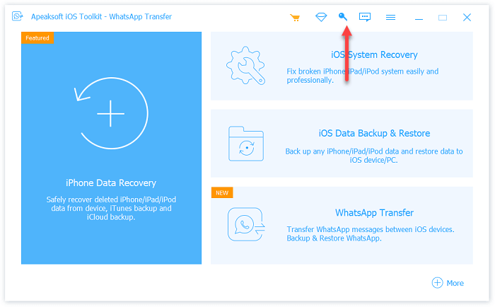 apeaksoft whatsapp transfer an vao o khoa