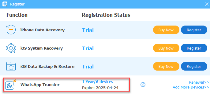 apeaksoft whatsapp transfer phan tan huong