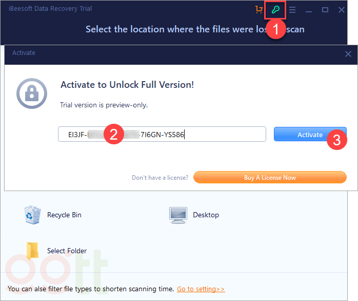dang ki ibeesoft data recovery