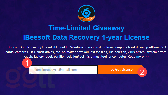 ibeesoft data recovery giveaway