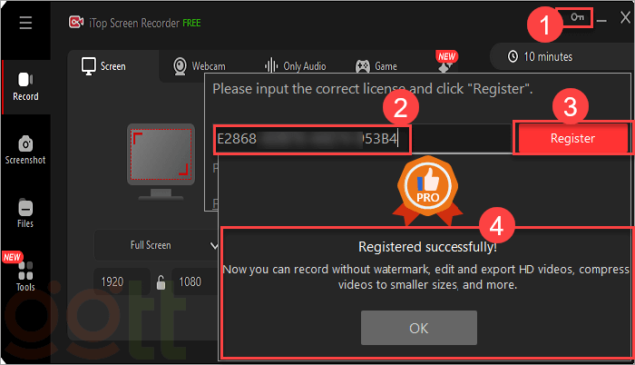 itop screen recorder pro buoc nhan key day du itop screen recorder pro buoc nhan key day du